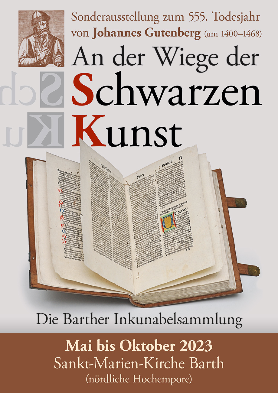 Plakat 500 Jahre Bibelübersetzung